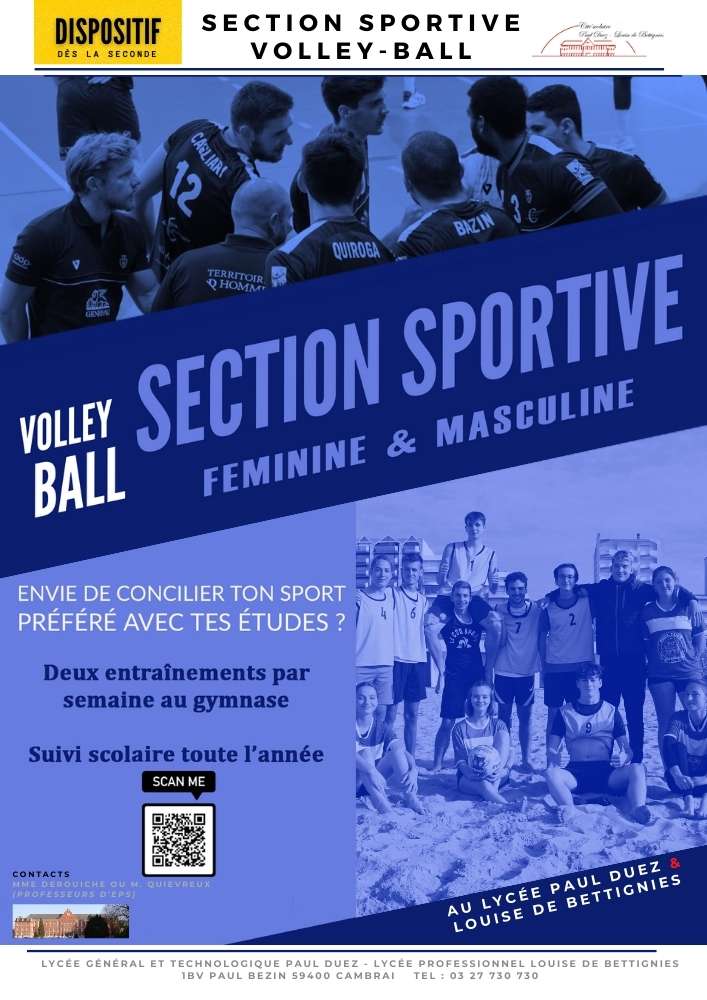 Section sportive volley